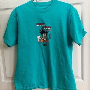 Dragon Ball Z Super Goku Ramen Anime T-Shirt Teal